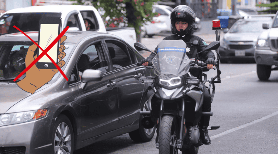 Este es el monto a pagar por usar el celular mientras conduces. EL INFORMADOR / ARCHIVO