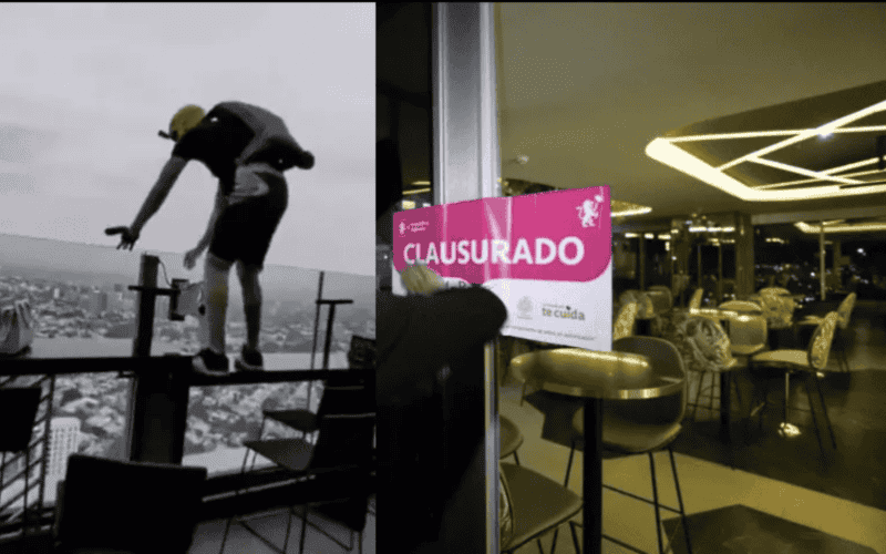 Con una altura de cerca de 204 metros, actualmente el Hotel Riu es el edificio más alto de Guadalajara. ESPECIAL/Gobierno de Guadalajara/Redes Sociales&nbsp;