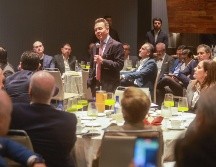 Durante la presentación, el Gobernador expuso los avances que presenta el estado en materia de crecimiento económico, proyectos de infraestructura, movilidad y transporte, e impulso al desarrollo turístico. CORTESÍA