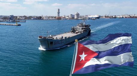 Llegan a Cuba dos embarcaciones con ayuda humanitaria proveniente de México. ESPECIAL / Secretaría de Relaciones Exteriores