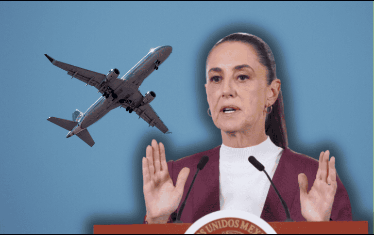 El episodio no tuvo repercusiones del lado mexicano de la frontera “sino solamente en El Paso”, dijo la Presidenta. EFE/M. Guzmán ESPECIAL/Canva