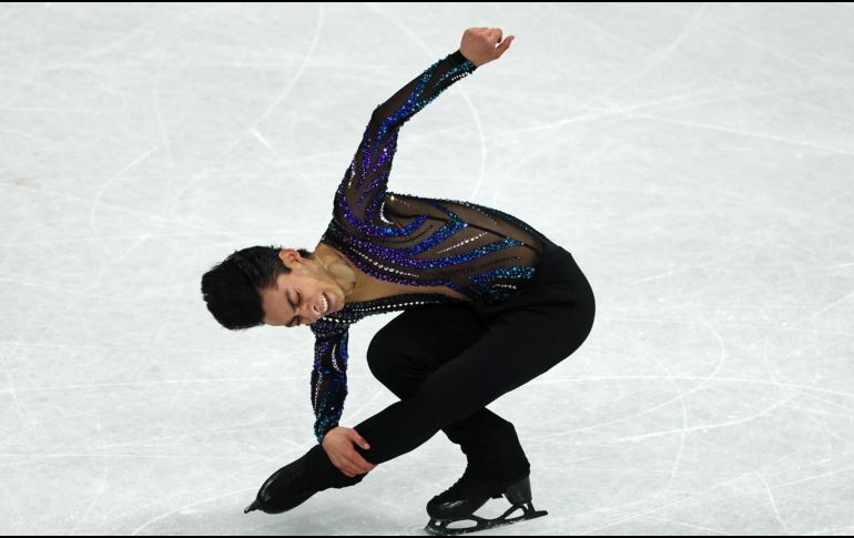Además de una coreografía profesional, Donovan Carrillo se presentará con una canción especial en la final de Milano-Cortina 2026. EFE / ARCHIVO