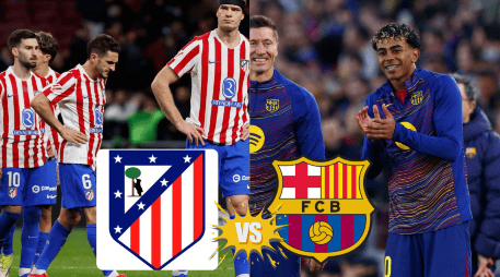  Lo más destacado de la semifinal entre el Atlético de Madrid y Barcelona en el juego de Ida por la Copa del Rey. EFE / ARCHIVO