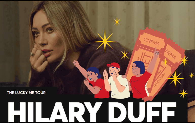 Para registrarte al link de la preventa de boletos del concierto de Hilary Duff, debes seguir algunos pasos. ESPECIAL / TICKETMASTER