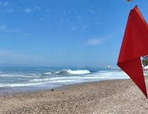 Así se encuentran las playas de Puerto Vallarta este jueves 12 de febrero de 2026. ESPECIAL / FACEBOOK Protección Civil y Bomberos Puerto Vallarta