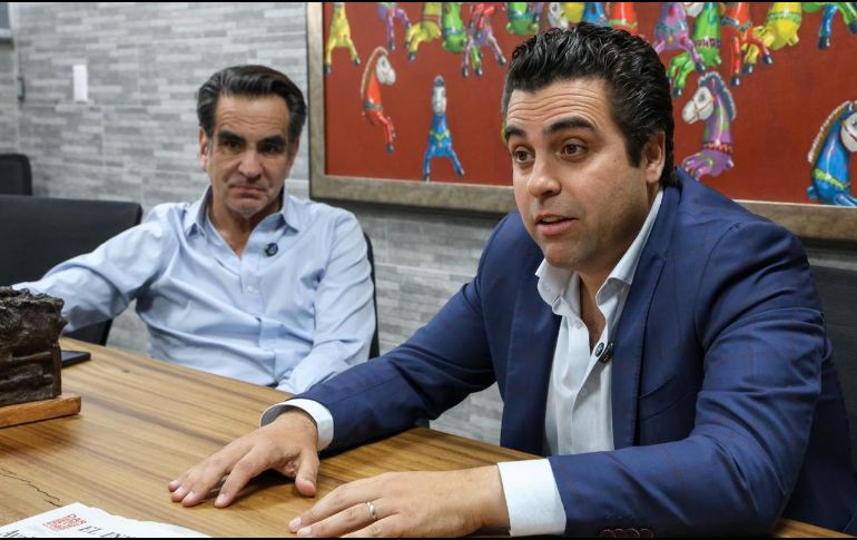 El Director del Evento, Marcelo Michel Leaño, junto con el Director de OCESA Jalisco, Carlos de la Torre, platicaron con El Informador sobre lo que vendrá. EL INFORMADOR/ A. NAVARRO.