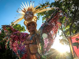 Lo que empezó siendo un acto de rebeldía contra los estigmas hoy es una celebración en la que participan los vecinos del barrio de Engenho de Dentro. EFE/A. Coelho