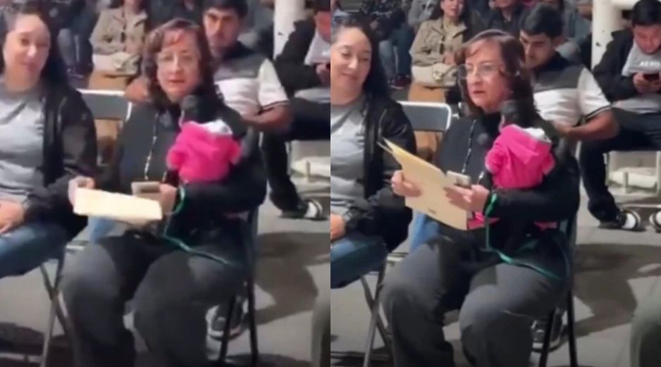 La difusión de un video en redes sociales desató polémica en Ocotlán, Jalisco luego de que se observara a una funcionaria municipal interactuando con un ejemplar de fauna silvestre en un evento público. ESPECIAL