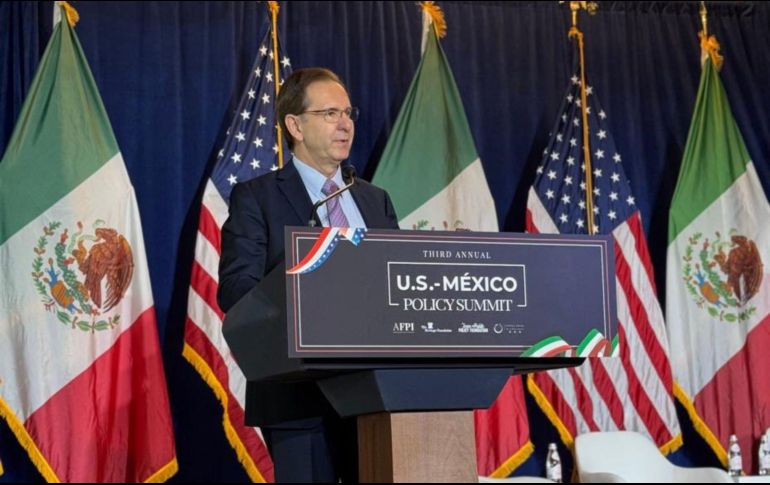 El embajador Esteban Moctezuma afirmó que el país es un socio firme y confiable para EU y la comunidad internacional. X/@emoctezumab