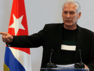 "Gracias, México. Gracias, querida Claudia Sheinbaum", dijo El presidente de Cuba. AFP