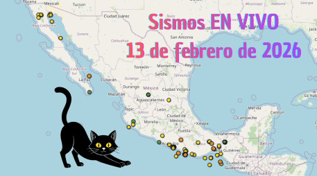 EN VIVO | Sismos en México | Viernes 13 de febrero. ESPECIAL / SSN