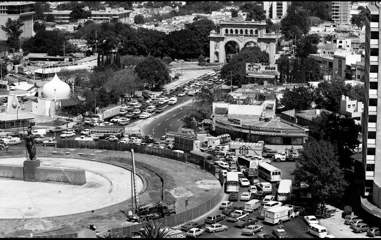 Verdaderamente impresionantes son los congestionamientos de vehículos que se forman, sobre todo en 