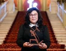 La escritora mexicana Elma Correa ha ganado este viernes el Premio Biblioteca Breve 2026. EFE /Enric Fontcuberta