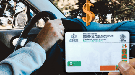 Los costos de la licencia de conducir en Jalisco subieron este 2026. ESPECIAL/Canva/Gobierno de Jalisco