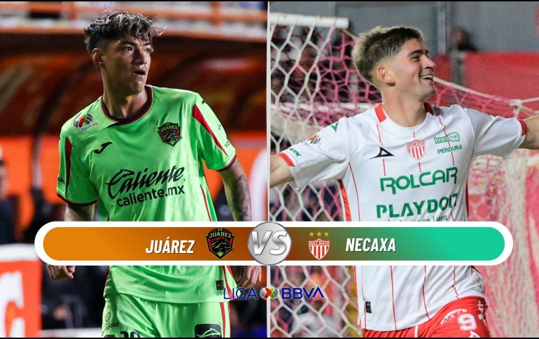 El duelo Juárez vs Necaxa luce equilibrado por el momento de ambos planteles.  ESPECIAL / IMAGO7 y CANVA
