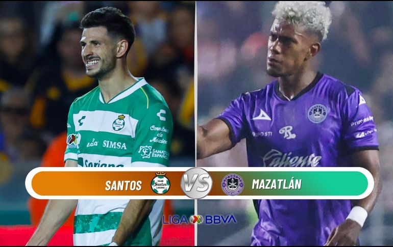 Santos y Mazatlán se miden en la Jornada 6 del Clausura 2026 en el TSM Corona. ESPECIAL / IMAGO7