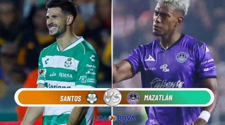Santos y Mazatlán se miden en la Jornada 6 del Clausura 2026 en el TSM Corona. ESPECIAL / IMAGO7