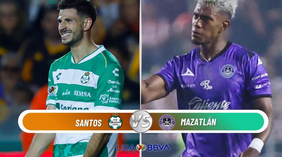 Santos y Mazatlán se miden en la Jornada 6 del Clausura 2026 en el TSM Corona. ESPECIAL / IMAGO7