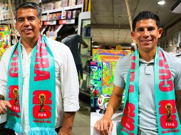 Pável Pardo y Jonny Magallón, referentes del América y Chivas, en el marco de una activación del Mundial, dieron sus últimas opiniones de sus antiguos equipos antes del Clásico Nacional. EL INFORMADOR / J. Acosta