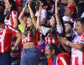 Fotografía de la afición de Chivas durante el partido correspondiente a la jornada 5 del torneo Clausura 2026 de la Liga MX. IMAGO 7