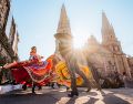 La celebración se lleva a cabo en la Plaza Guadalajara del Centro Histórico. ESPECIAL/Ayuntamiento de Guadalajara