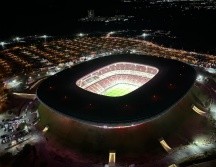 Helicóptero Titán sobrevoló el Estadio Akron para vigilar los alrededores del inmueble. CORTESÍA/POLICÍA DE JALISCO