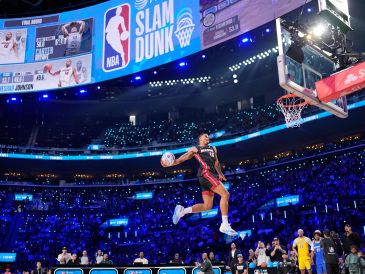 El alero del Heat, Keshad Johsnson, logró una media de 97,4 puntos que lo proclamaron campeón. AP/M. Terrill