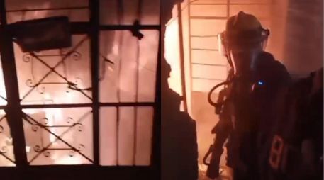 Hasta el momento, autoridades de Protección Civil y Bomberos desconocen las causas que originaron el incendio en la vivienda de Polanco. ESPECIAL / UEPCBJ
