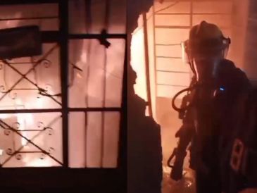 Hasta el momento, autoridades de Protección Civil y Bomberos desconocen las causas que originaron el incendio en la vivienda de Polanco. ESPECIAL / UEPCBJ