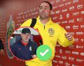 El brasileño, en un acto de humildad, reconoció ante la prensa que el argentino está haciendo un gran trabajo en Chivas en el Clausura 2026. Imago7 / ARCHIVO