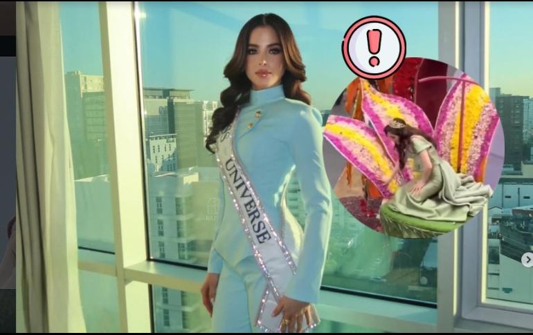 La Miss Universo Fátima Bosch tuvo un episodio alarmante en un evento de ecuador.