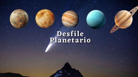 El movimiento de cuerpos celestes también conocido como desfile de planetas o desfile planetario sucederá durante la última semana del mes. AP  / ARCHIVO