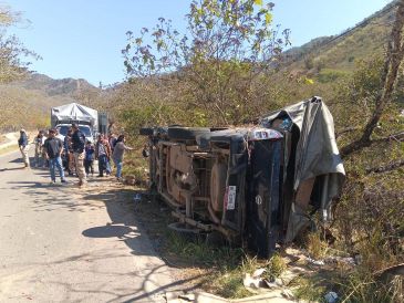 El percance fue atendido por la Unidad Municipal de Protección civil y Bomberos y Policía de Talpa de Allende. ESPECIAL