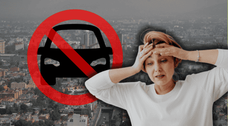 Las autoridades llaman a la población a respetar el programa del Doble Hoy No Circula. EFE/I. Esquivel ESPECIAL/Canva