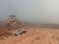 La emergencia continúa por humo y mala calidad del aire hasta que el incendio sea controlado por completo. ESPECIAL