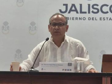 El secretario de Salud Jalisco, Héctor Raúl Pérez Gómez, asegura control total del sarampión pese a dudas del el subsecretario de Salud del Gobierno Federal. EL INFORMADOR/ARCHIVO