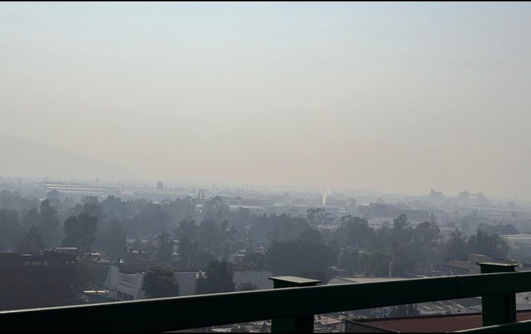 El 1 de enero pasado se decretó otra contingencia por mala calidad del aire y partículas suspendidas. EFE/A. Cruz