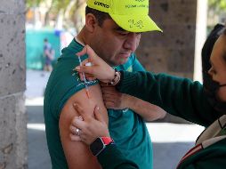 La Presidenta de México, Claudia Sheinbaum, afirmó este martes que el Gobierno cuenta con vacunas suficientes para inmunizar a la población. EL INFORMADOR/ A. Navarro