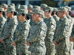 Elementos del Ejército Mexicano participarán en ejercicios conjuntos con militares de Estados Unidos, como parte del programa de capacitación autorizado por el Senado. EL INFORMADOR/ Archivo