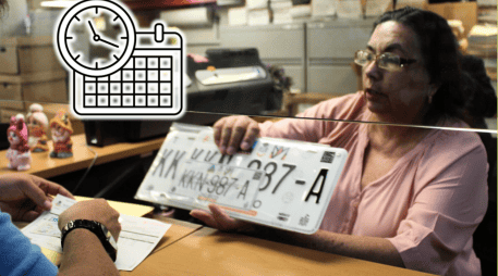 El canje de placas es un trámite obligatorio para todos aquellos vehículos cuyas láminas tienen los diseños 