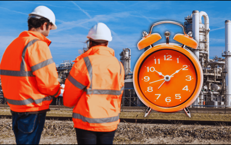 La reforma contempla una reducción de 16.7% la jornada laboral máxima. ESPECIAL / CANVA