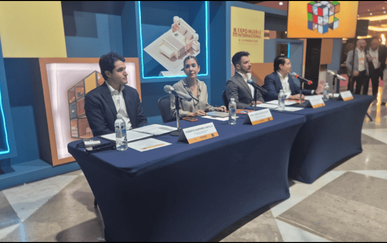 Este miércoles se inauguró la edición número 45 de Expo Mueble Internacional. EL INFORMADOR / J. VELAZCO