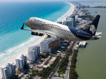 Aeroméxico dio a conocer en su portal oficial una serie de promociones con tarifas competitivas en rutas nacionales e internacionales. AFP/ARCHIVO