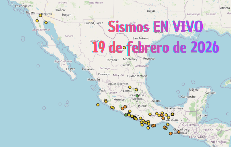 &nbsp;&nbsp;Monitoreo EN VIVO de los temblores en México. ESPECIAL / SSN