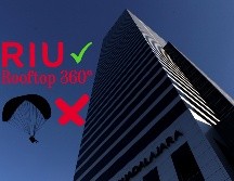 La terraza del rascacielos más grande de Guadalajara ha reabierto tras el incidente con el paracaidista. EL INFORMADOR / ARCHIVO