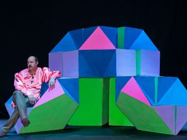 Rodrigo Murray protagoniza "Leonardo" en el Conjunto Santander de Artes Escénicas. ESPECIAL/MARIANA XARENI.