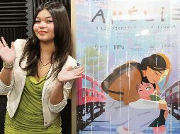 La actriz de doblaje, Habana Zoé, celebra la calidad de “Amélie y los secretos de la lluvia”. ESPECIAL