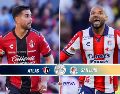 Atlas y San Luis se enfrentan en el Estadio Jalisco este sábado. ESPECIAL / IMAGO7 y CANVA