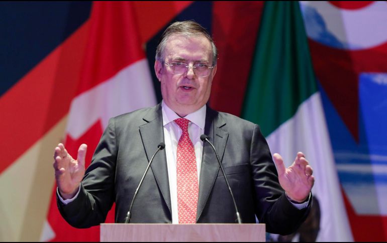 Esto pide Ebrard ante nuevo arancel global anunciado por Trump. EFE / ARCHIVO