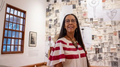 La exposición invita al visitante a recorrer un itinerario sensorial que dialoga con distintos niveles de la consciencia. CORTESÍA